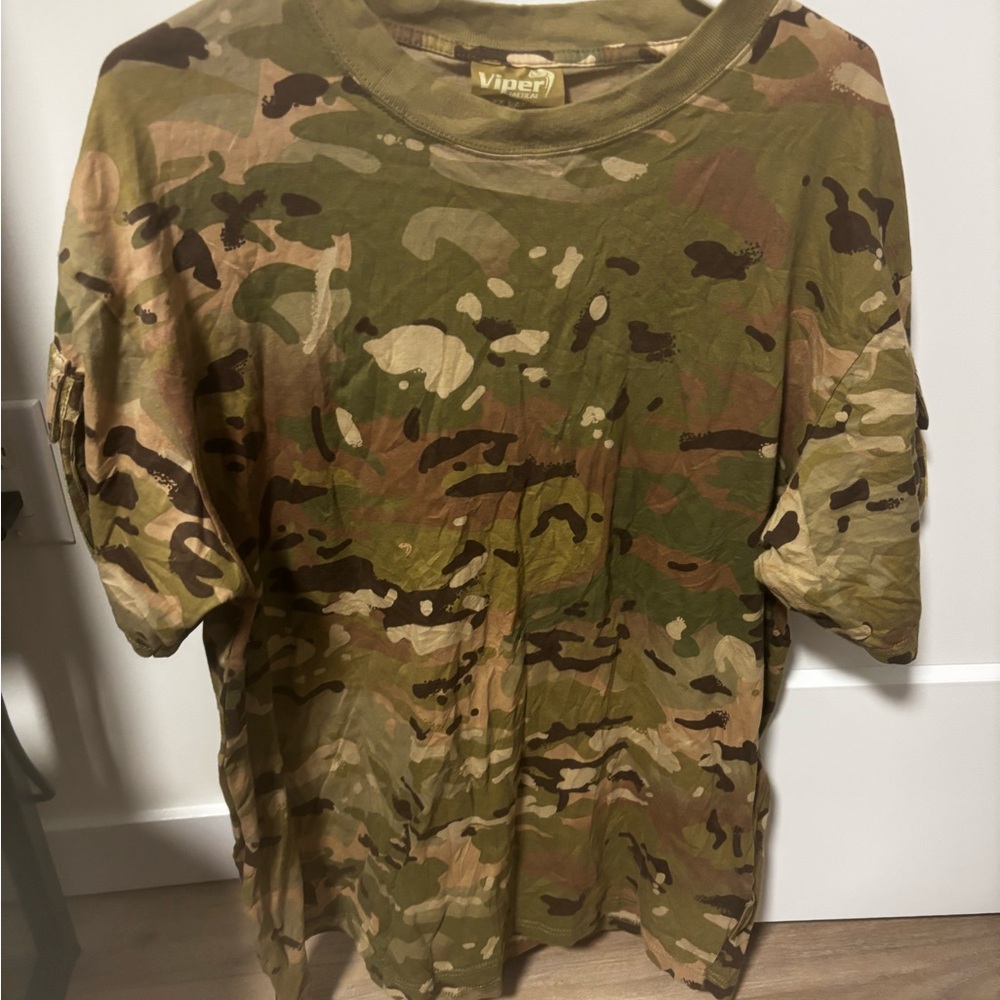 XXL Viper Tactical Camouflage T-Shirt